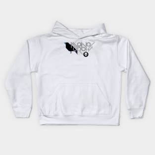 Mono crow brand Kids Hoodie